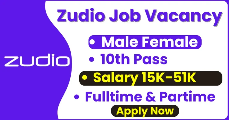 Zudio Job Vacancy
